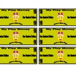 100 dollar template with filled in color