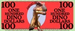 100 Dino Dollars - Color