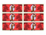 100 Dino Dollars Full Sheet