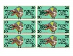 20 Dino Dollars Full Sheet