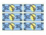 50 Dino Dollars Full Sheet
